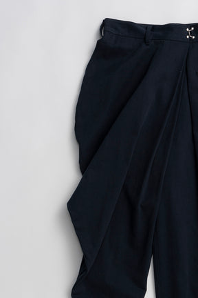 Asymmetrical Drape Pants - PRE ORDER