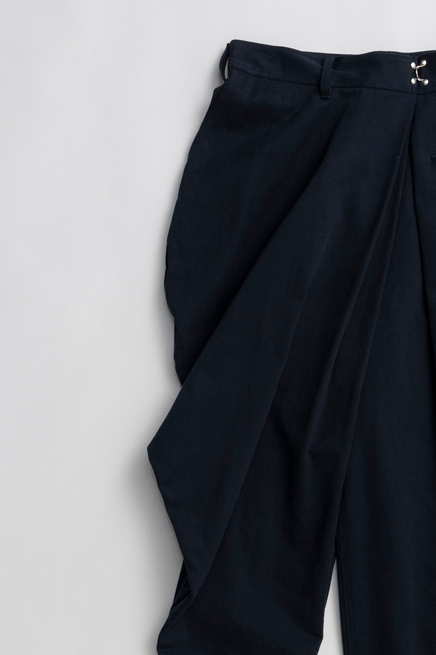 Asymmetrical Drape Pants - PRE ORDER