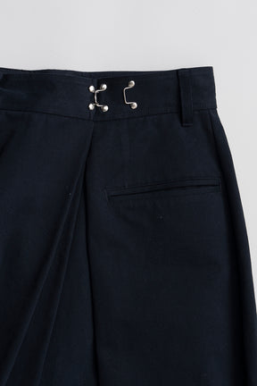 Asymmetrical Drape Pants - PRE ORDER