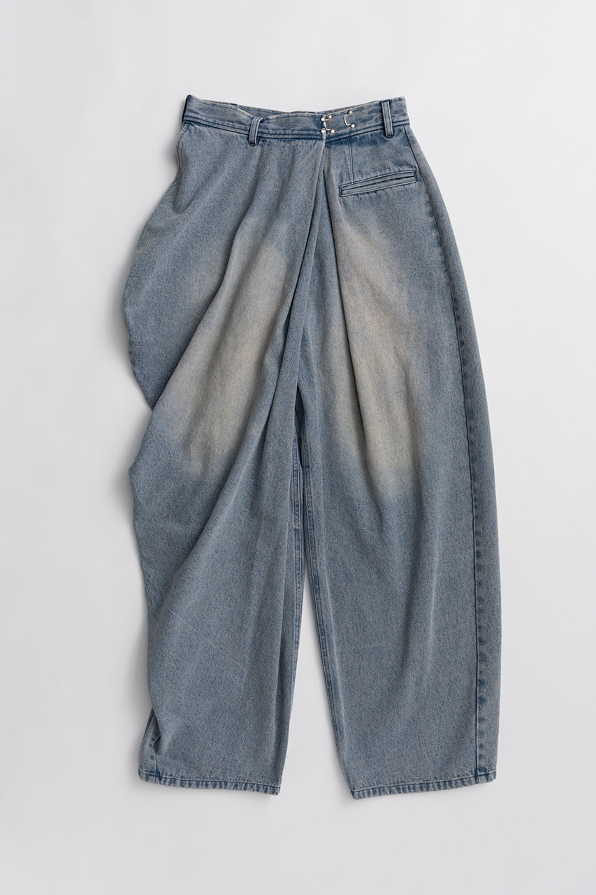 Asymmetrical Drape Pants - PRE ORDER