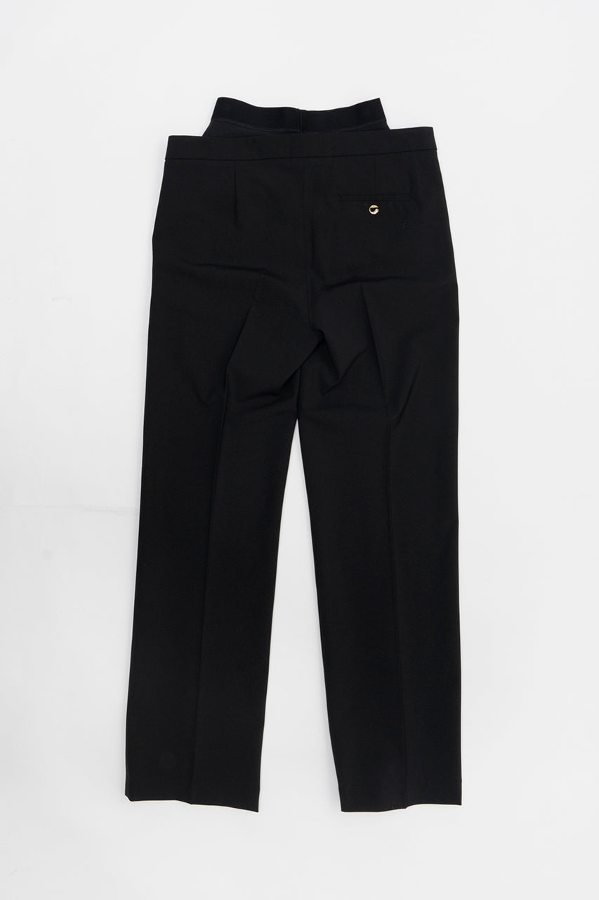 Low Rise Trousers With Briefs