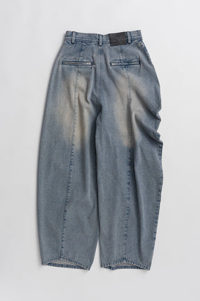 Asymmetrical Drape Pants - PRE ORDER