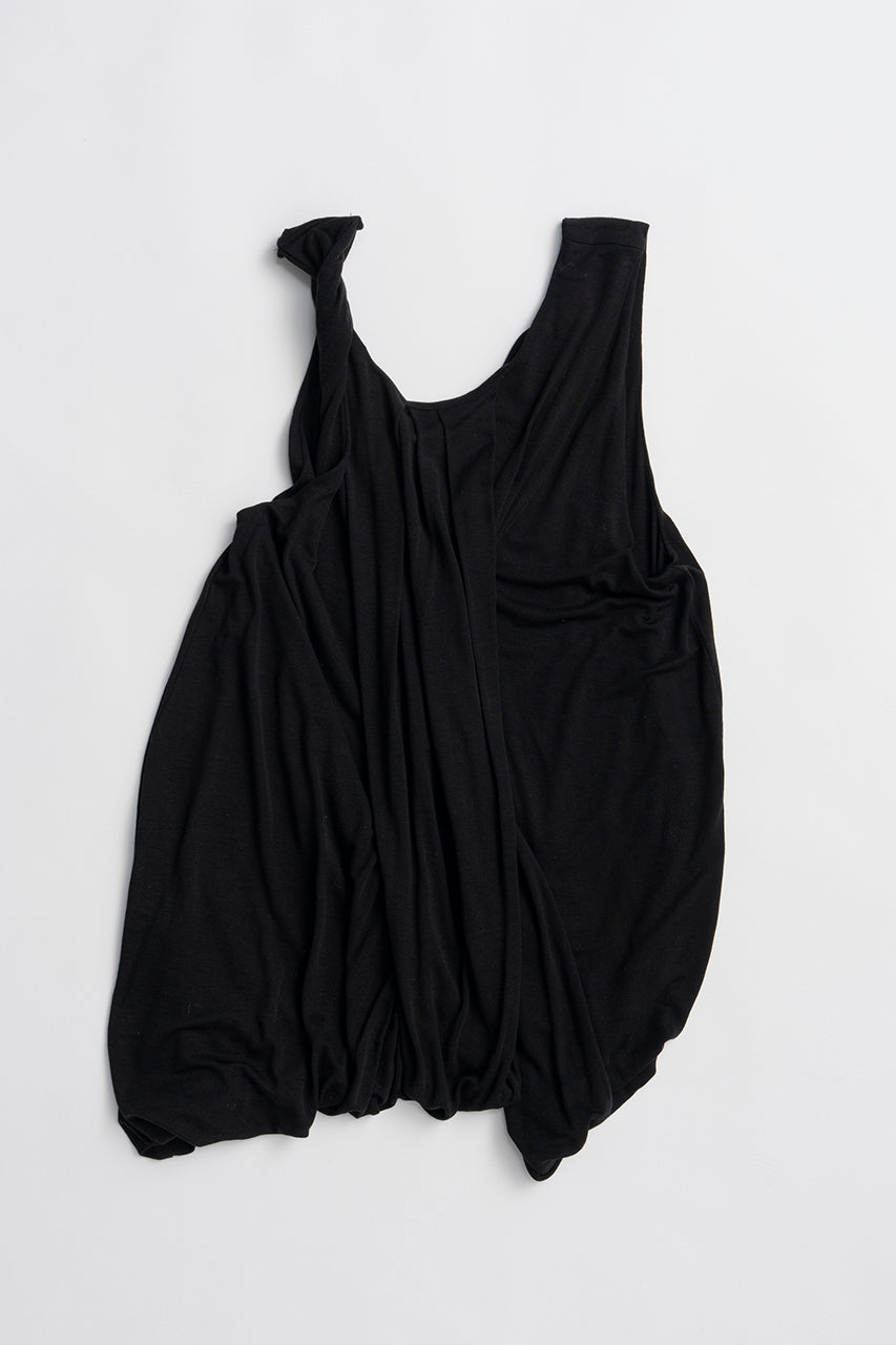 Twist Shoulder Drape Top