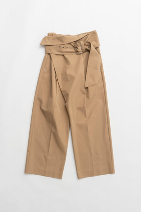 Wide Belt Pants - 2026 SPRING