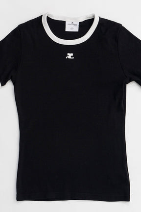 【SALE】Signature Contrast T-Shirt