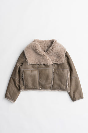 Reversible Shearling Jacket - 2026WINTER