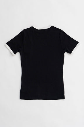 【SALE】Signature Contrast T-Shirt