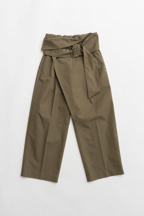 Wide Belt Pants - 2026 SPRING