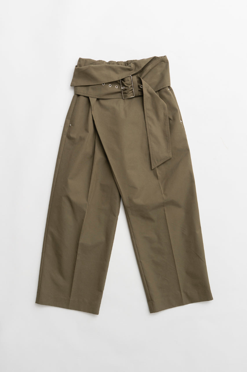 Wide Belt Pants - 2026 SPRING