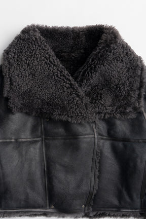 Reversible Shearling Jacket - 2026WINTER