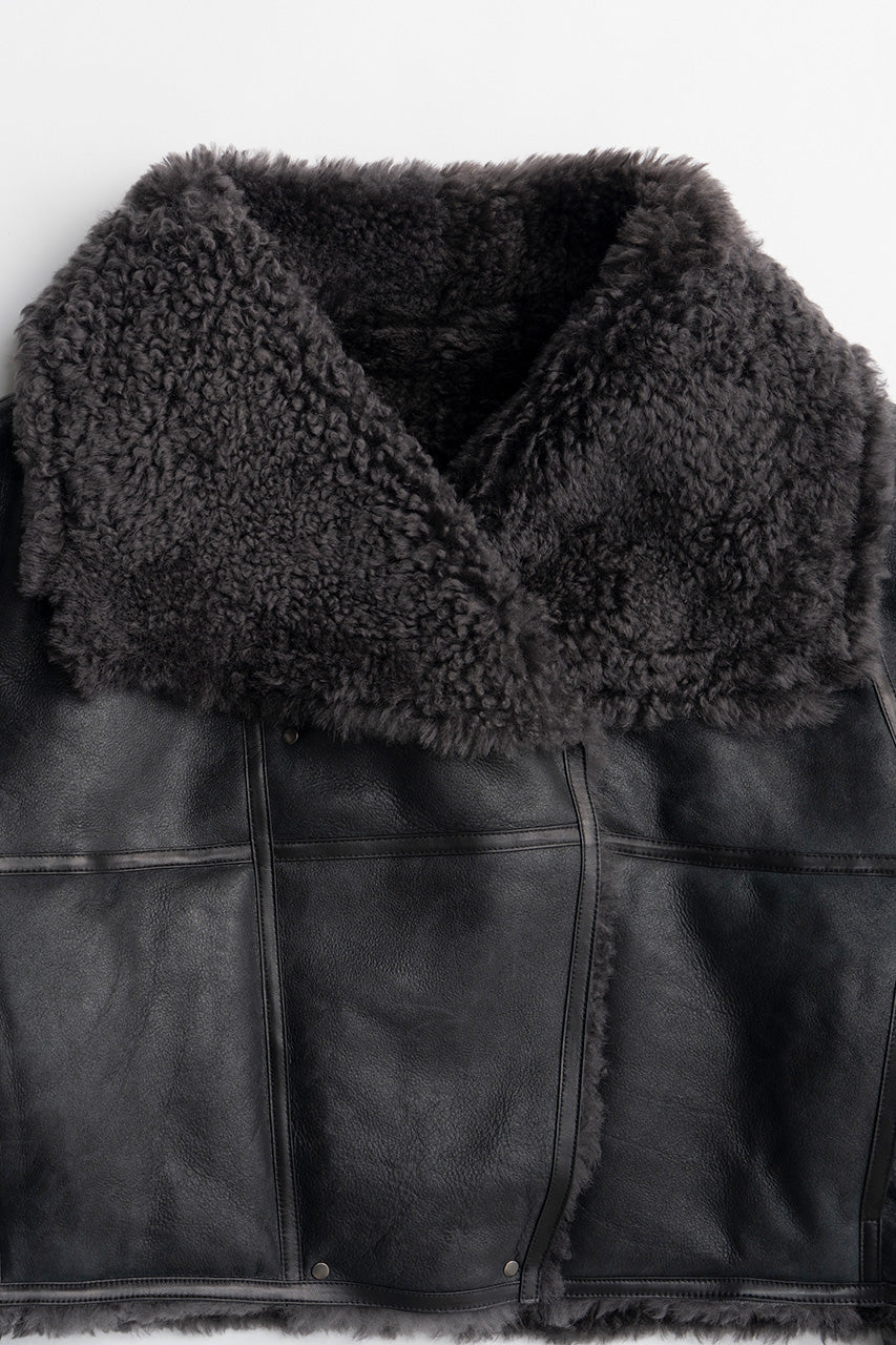 Reversible Shearling Jacket - 2026WINTER