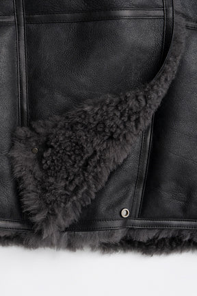 Reversible Shearling Jacket - 2026WINTER