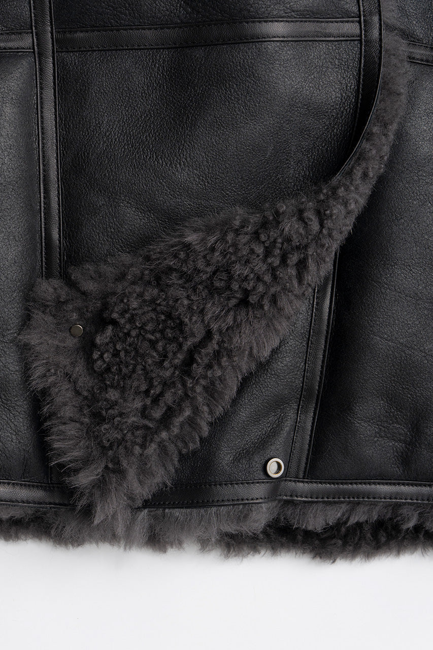 Reversible Shearling Jacket - 2026WINTER