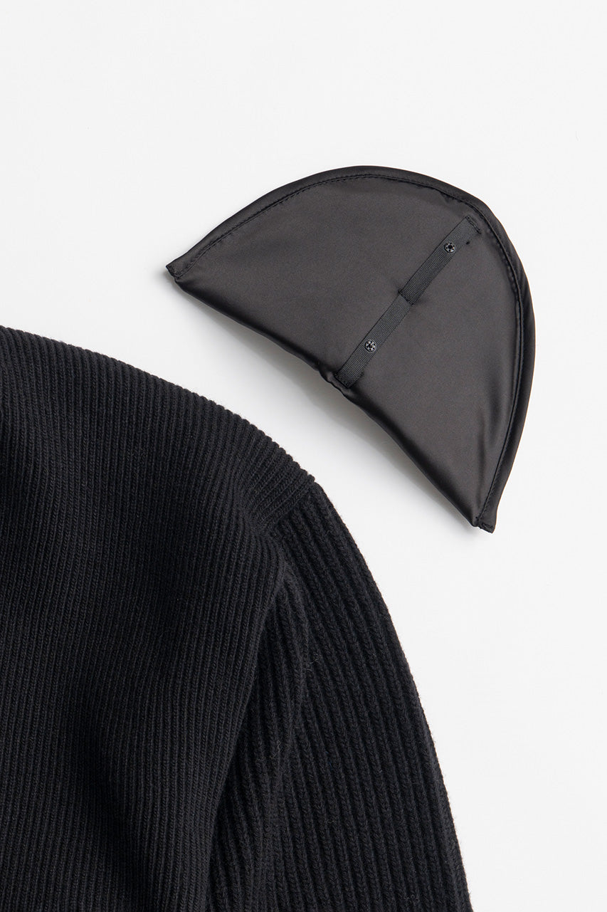 Wide Shoulder Knit Cardigan - 2026WINTER