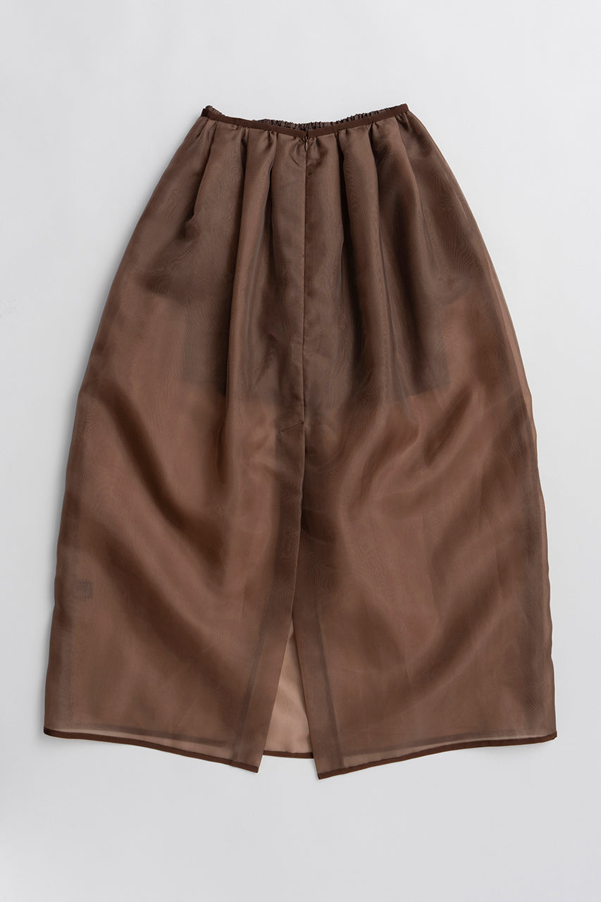 Hard Mesh Maxi Skirt - 26SUMMER