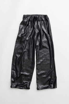 Leather Satin Pants - 2026 SPRING