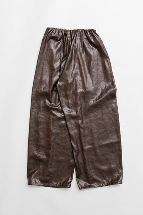 Leather Satin Pants - 2026 SPRING