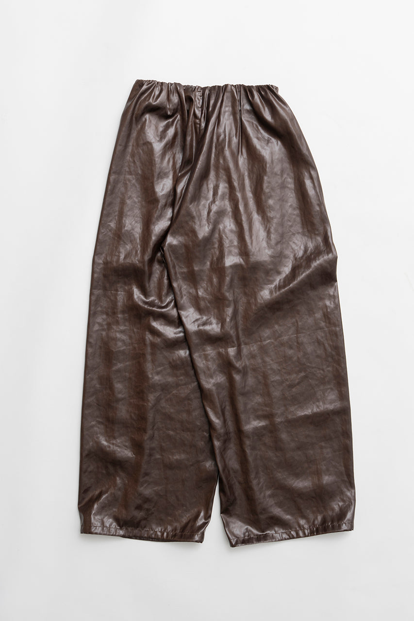 Leather Satin Pants - 2026 SPRING