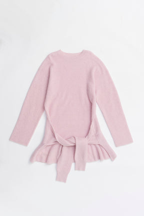 Knot Front Knit Tunic - 2025 WINTER
