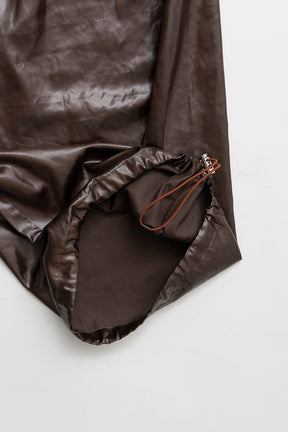 Leather Satin Pants - 2026 SPRING