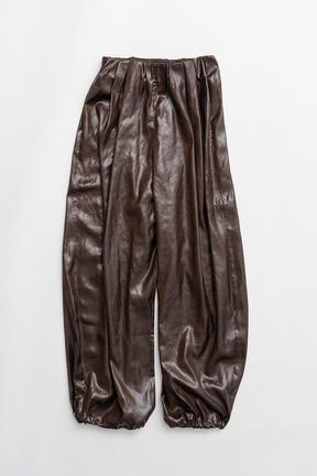 Leather Satin Pants - 2026 SPRING