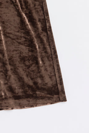 Knit Combination Velour One-Piece - 2025 WINTER