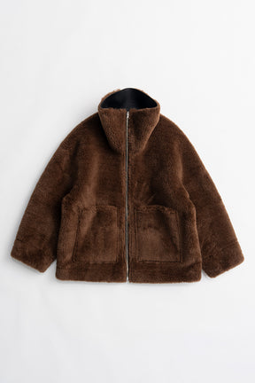 Reversible Stand Collar Jacket - 2026WINTER
