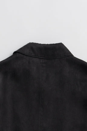 Satin Cinched Waist Shirt - 26SUMMER