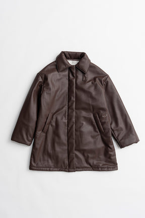 Padded Scarf Middle Coat - 2026WINTER