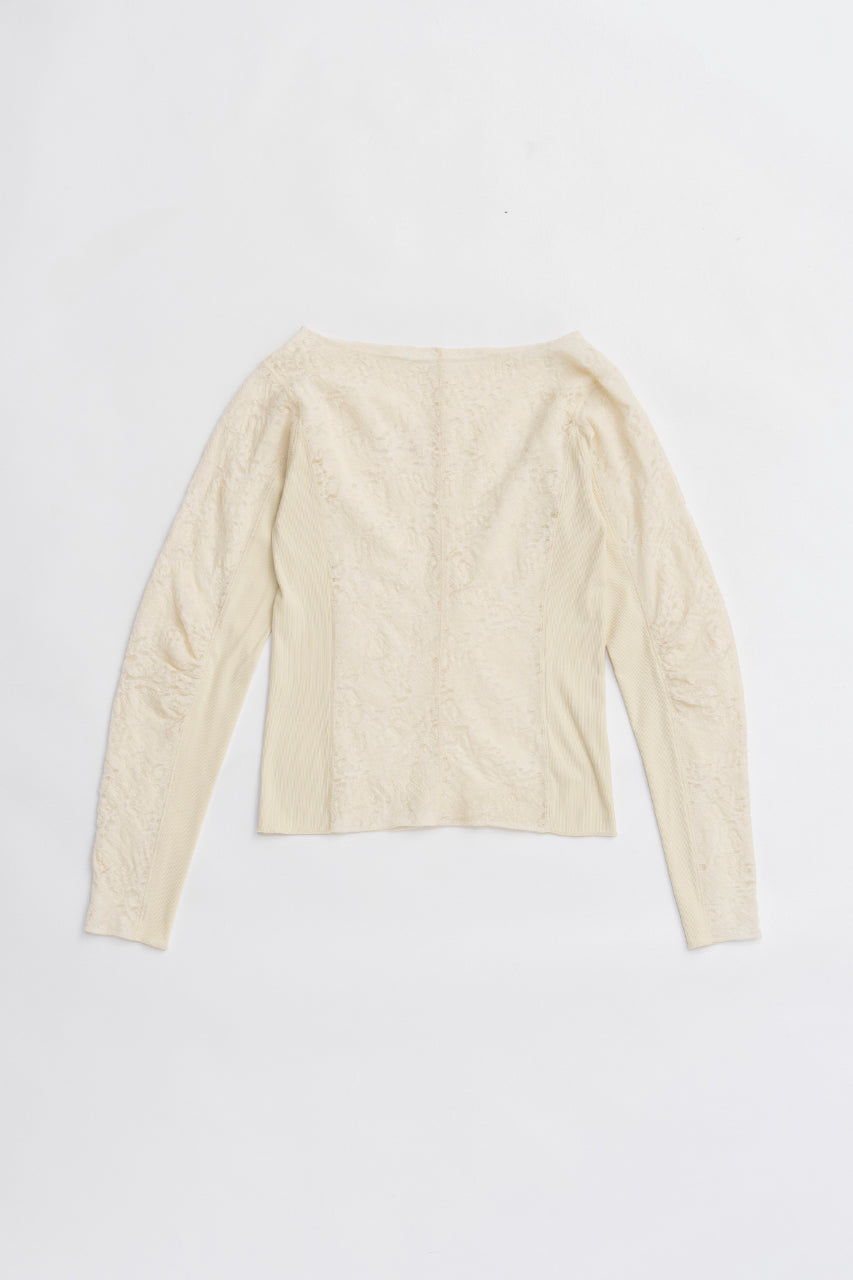 Wool Slouchy Sleeve Top - 2025 WINTER