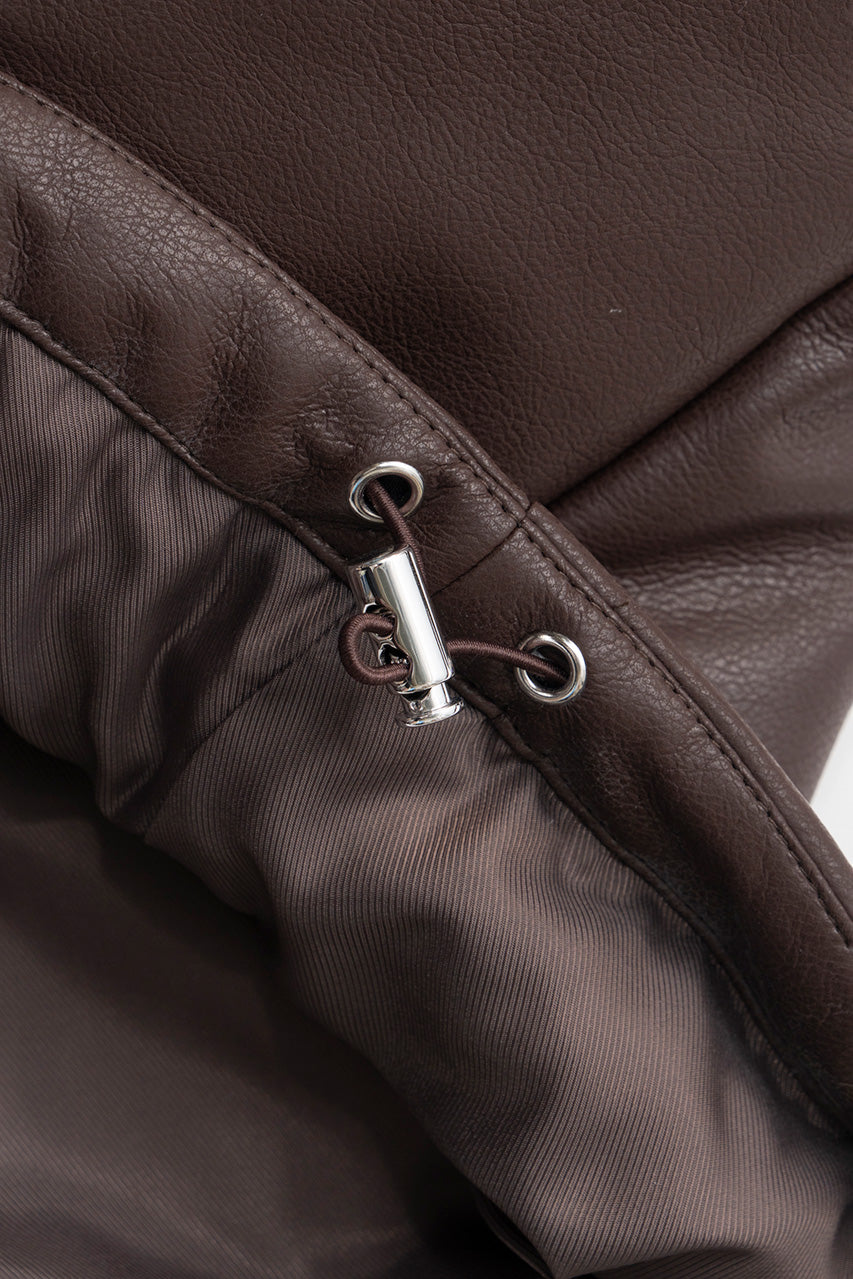 Padded Scarf Middle Coat - 2026WINTER