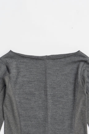 Wool Slouchy Sleeve Top - 2025 WINTER