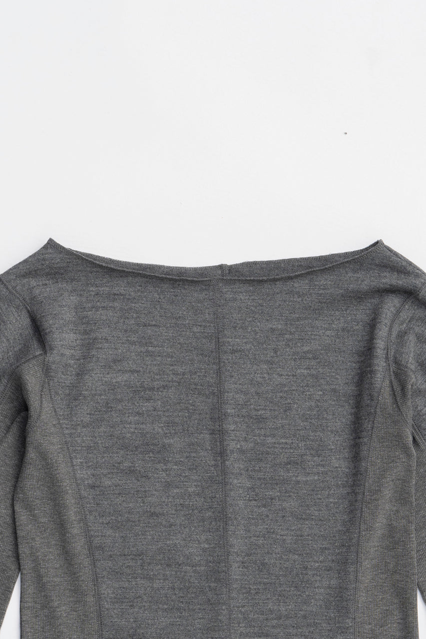 Wool Slouchy Sleeve Top - 2025 WINTER