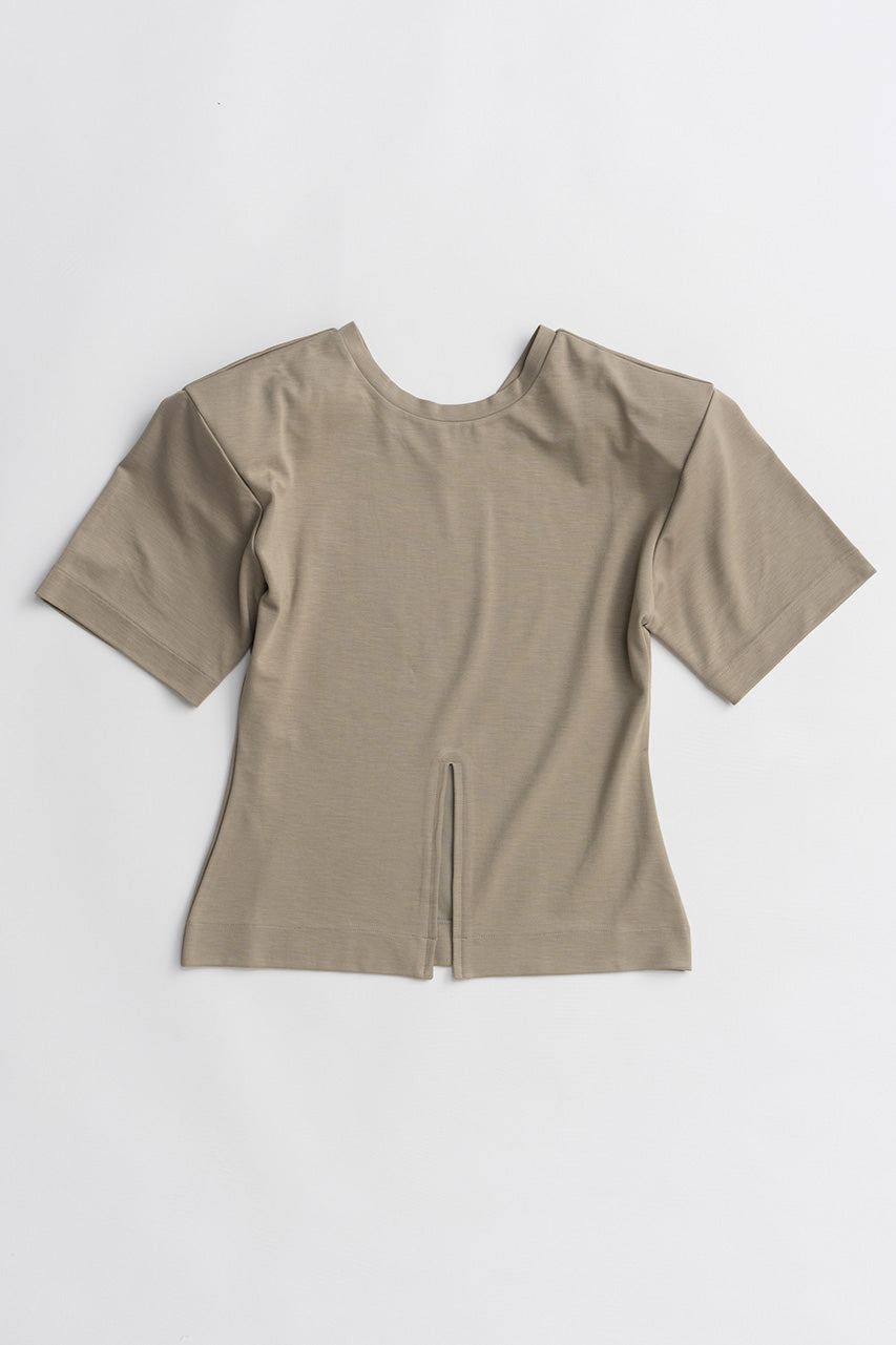 Padded-shoulder T-shirt - 26SUMMER 2nd