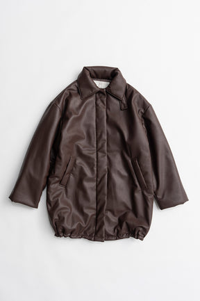 Padded Scarf Middle Coat - 2026WINTER