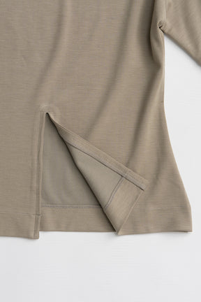 Padded-shoulder T-shirt - 26SUMMER 2nd