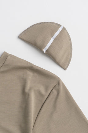 Padded-shoulder T-shirt - 26SUMMER 2nd