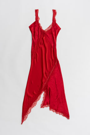 Asymmetrical Lingerie Dress - 26SUMMER