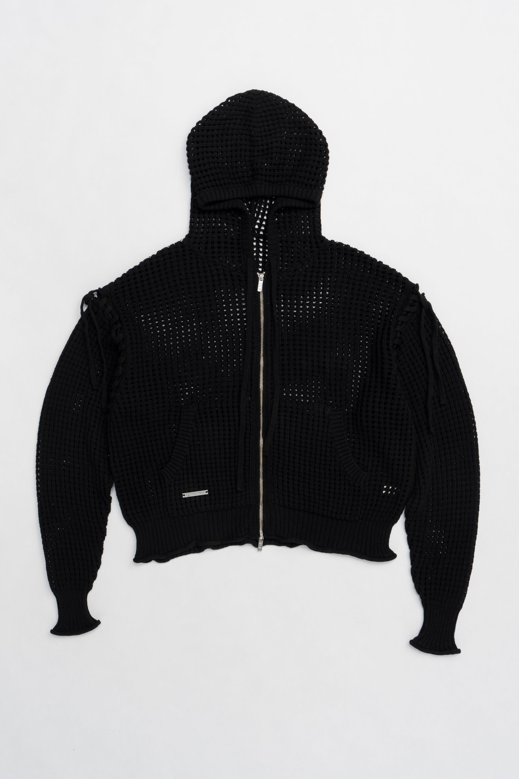 【25 SPRING PRE ORDER】Mesh Knit Hoodie