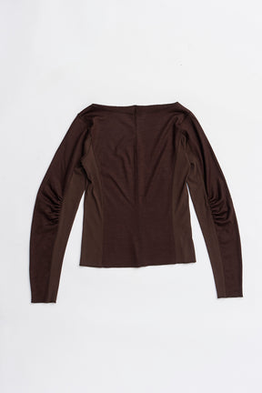 Wool Slouchy Sleeve Top - 2025 WINTER
