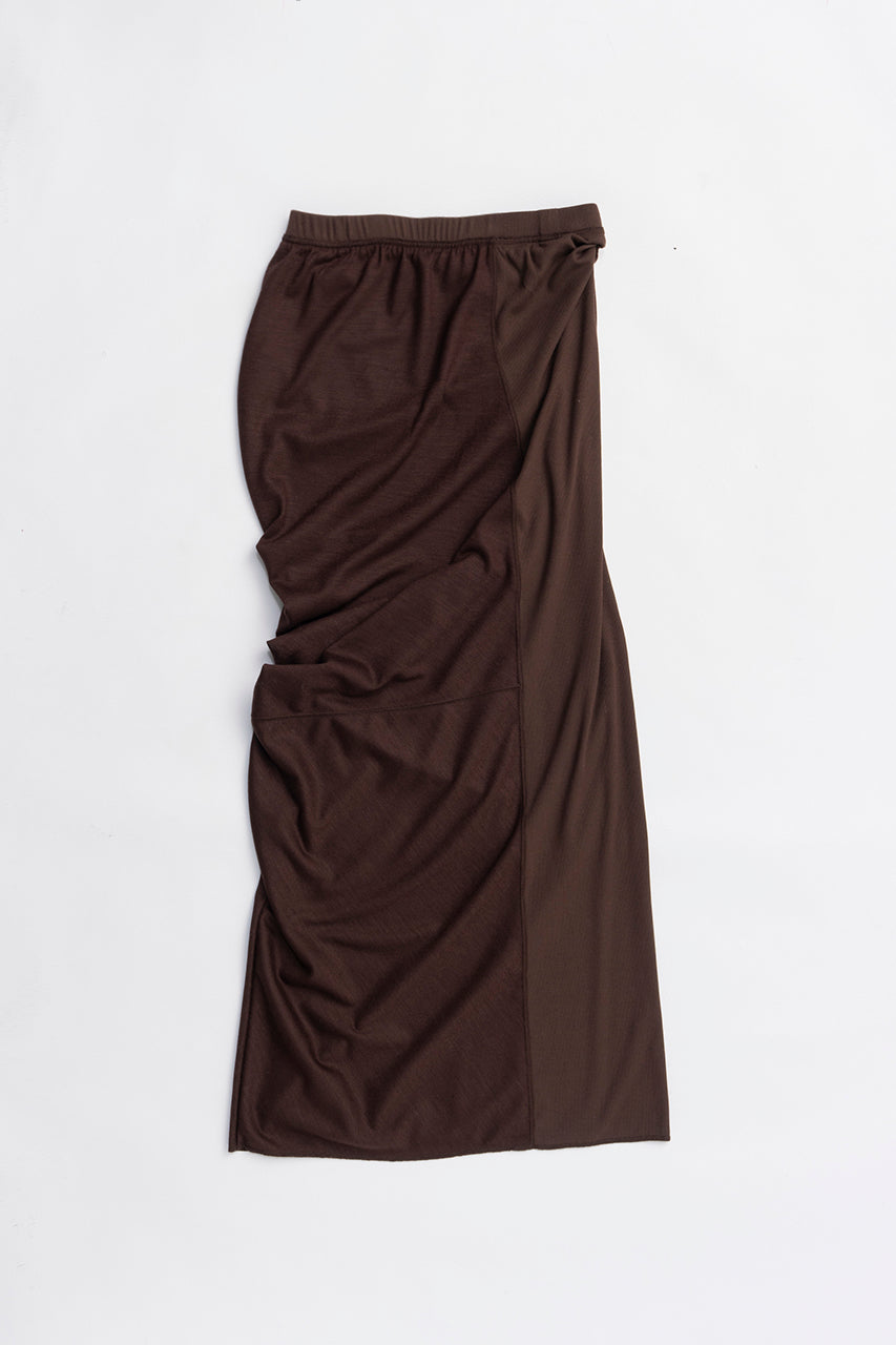 Wool Slouchy Skirt - 2025 WINTER