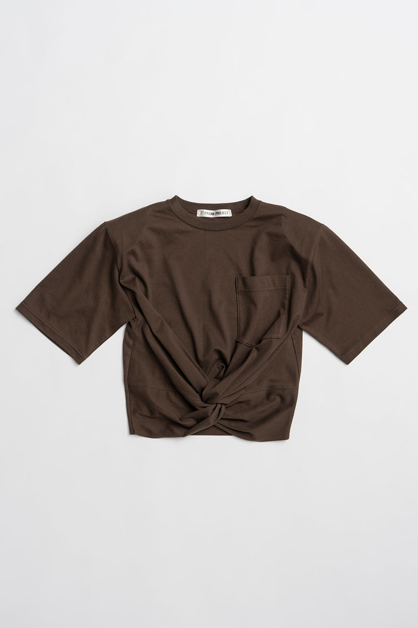 Twisted Cropped T-Shirt - PRE ORDER