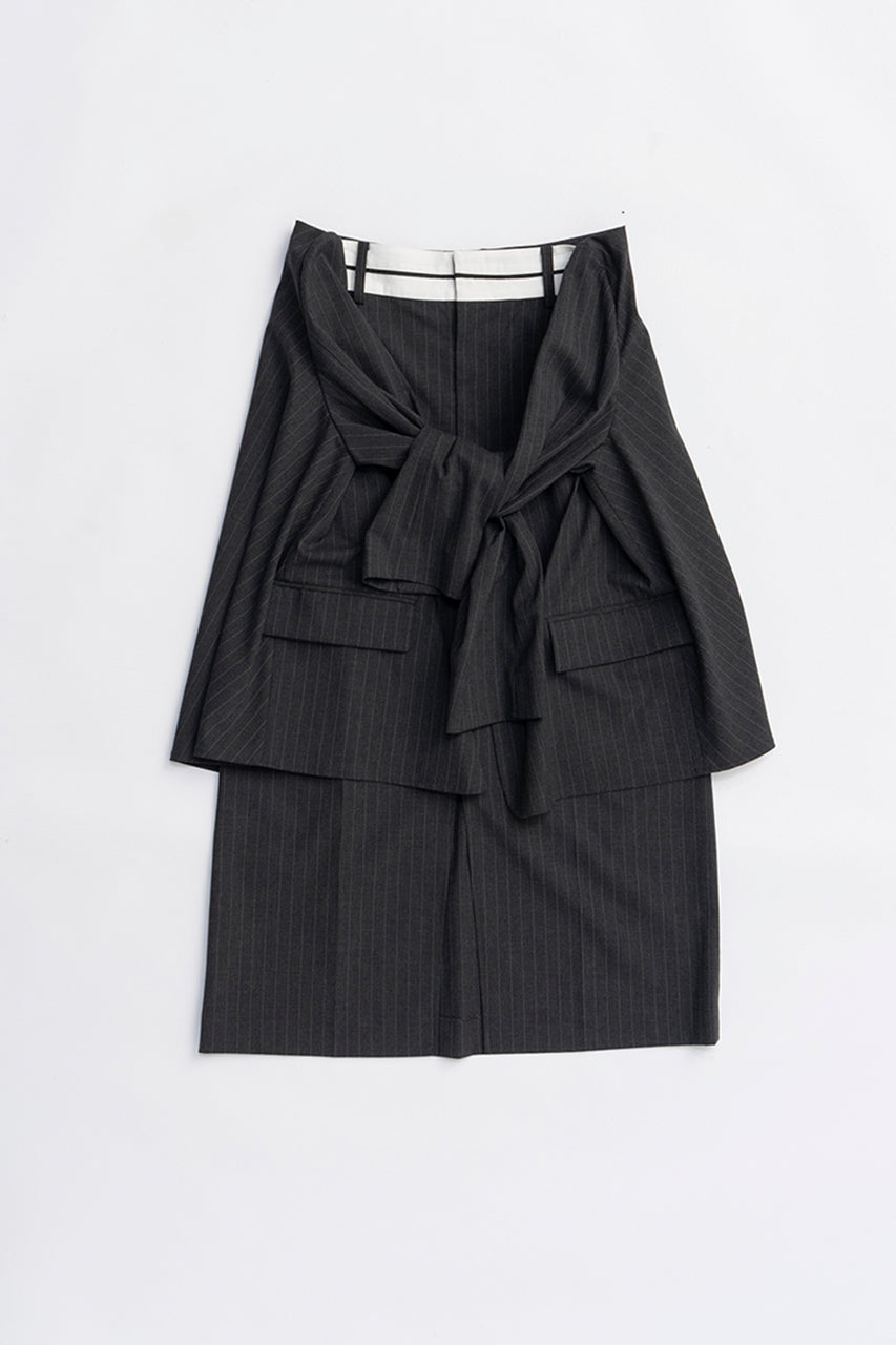 Layered Midi Skirt - 2025 WINTER