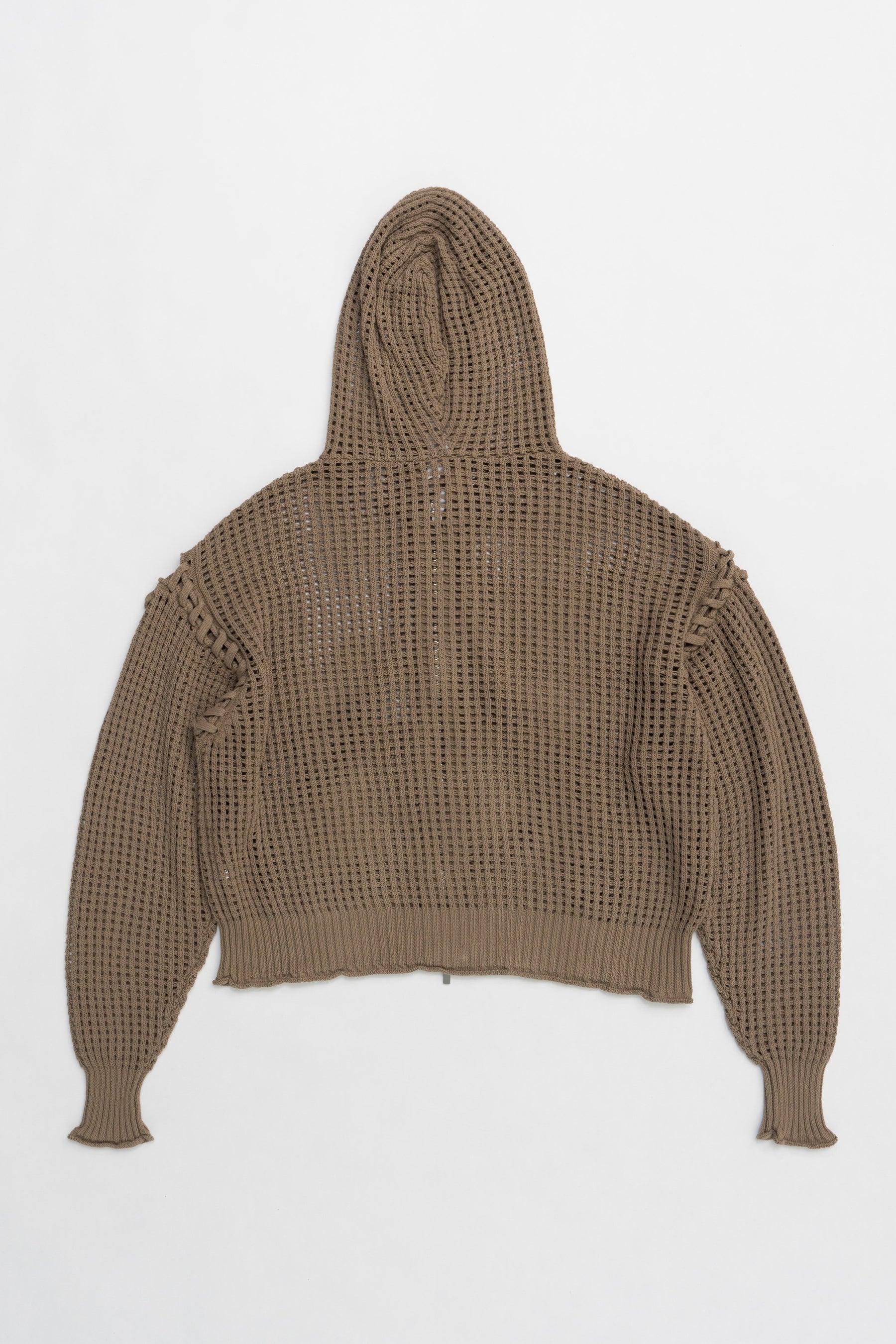 【25 SPRING PRE ORDER】Mesh Knit Hoodie