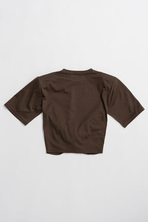 Twisted Cropped T-Shirt - PRE ORDER
