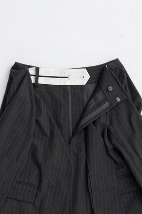 Layered Midi Skirt - 2025 WINTER