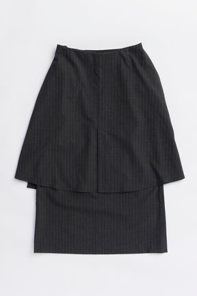 Layered Midi Skirt - 2025 WINTER