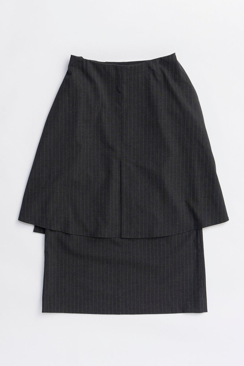 Layered Midi Skirt - 2025 WINTER