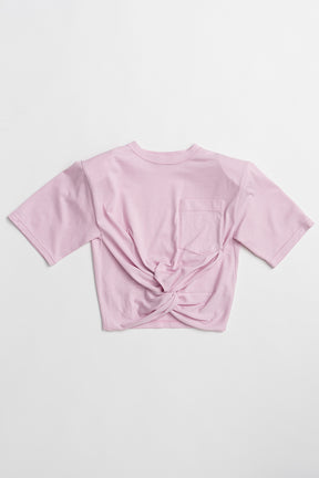 Twisted Cropped T-Shirt - PRE ORDER