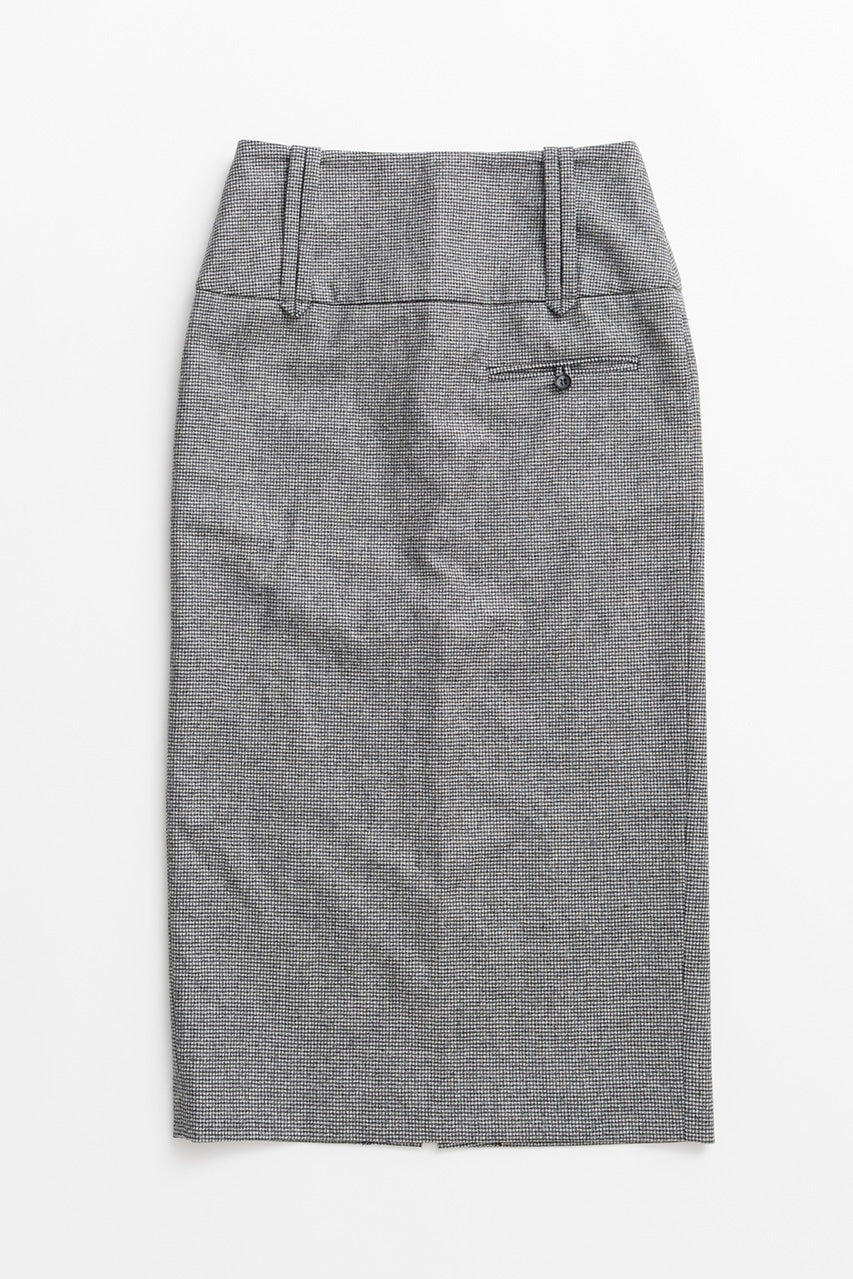 Wide Belt Midi Skirt - 2026AUTUMN